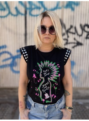 Cami Punk tachas