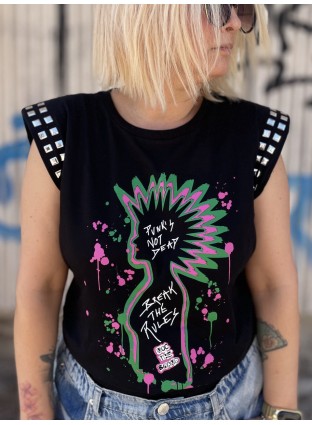 Cami Punk tachas