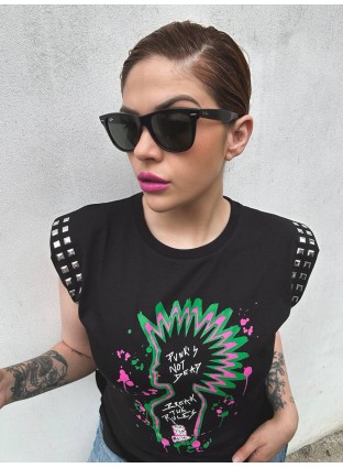 Cami Punk tachas