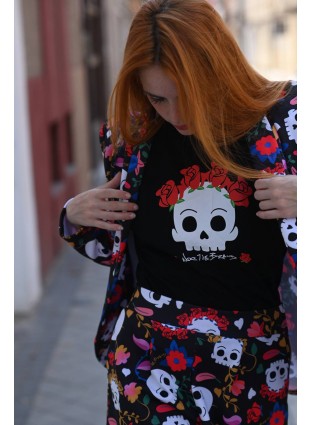 Blazer flower Skull